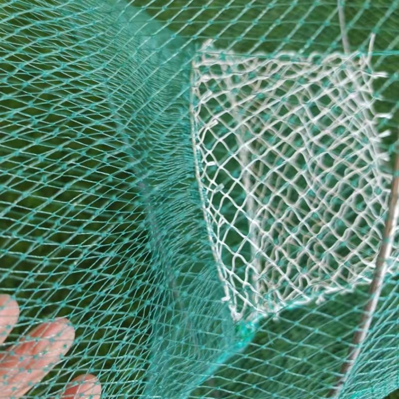 PVC-Coated Steel Wire Frame Crab Traps 105*45cm Aquaculture Equipment Cages with Bait Box Fish Traps