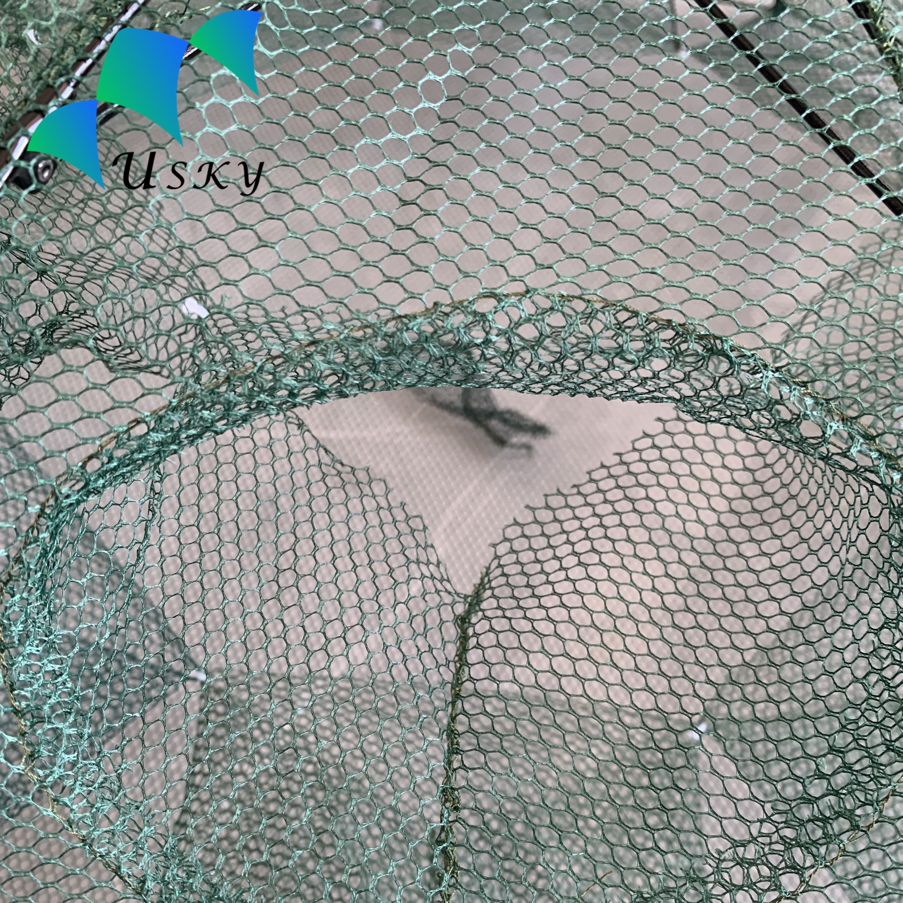Automatic Fishing Net Cage Fish Net Fish Cage High Quality Mesh Umbrella Cage