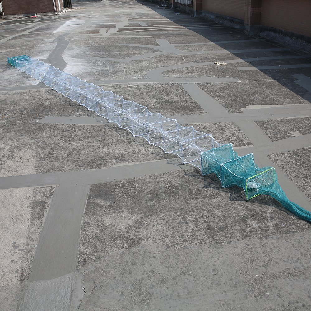 Factory Made Long Ring Net Steel Wire Frame Crab Traps Square Cages Fish Trap With High Quality