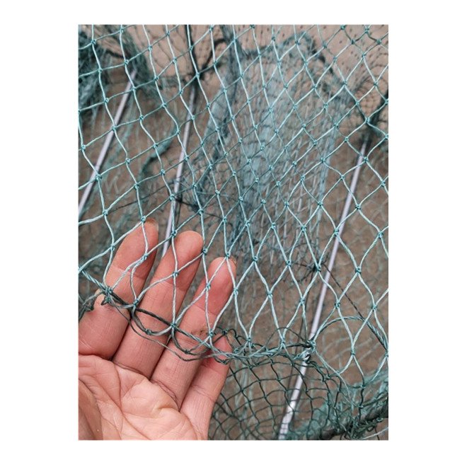Nylon Fishing Crab Trap Square Rectangle Steel Frame Shrimp Lobster Fishing Cage