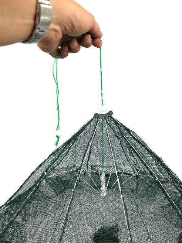 Sotelo Umbrella Cage 8 Holes Fishing Net Trap Folding Umbrella Portable Automatic Cage, Fish Shrimp Lobster Crab