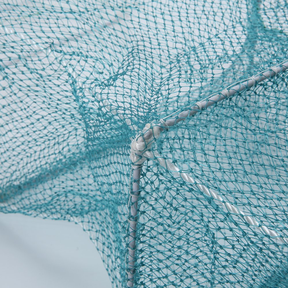 Wholesale 9.2m Fishing Net Shrimp Cage Crayfish Pot Crab Pot Fish Trap Plastic Pipe Automatic Foldable Fish Catcher - Cuboid