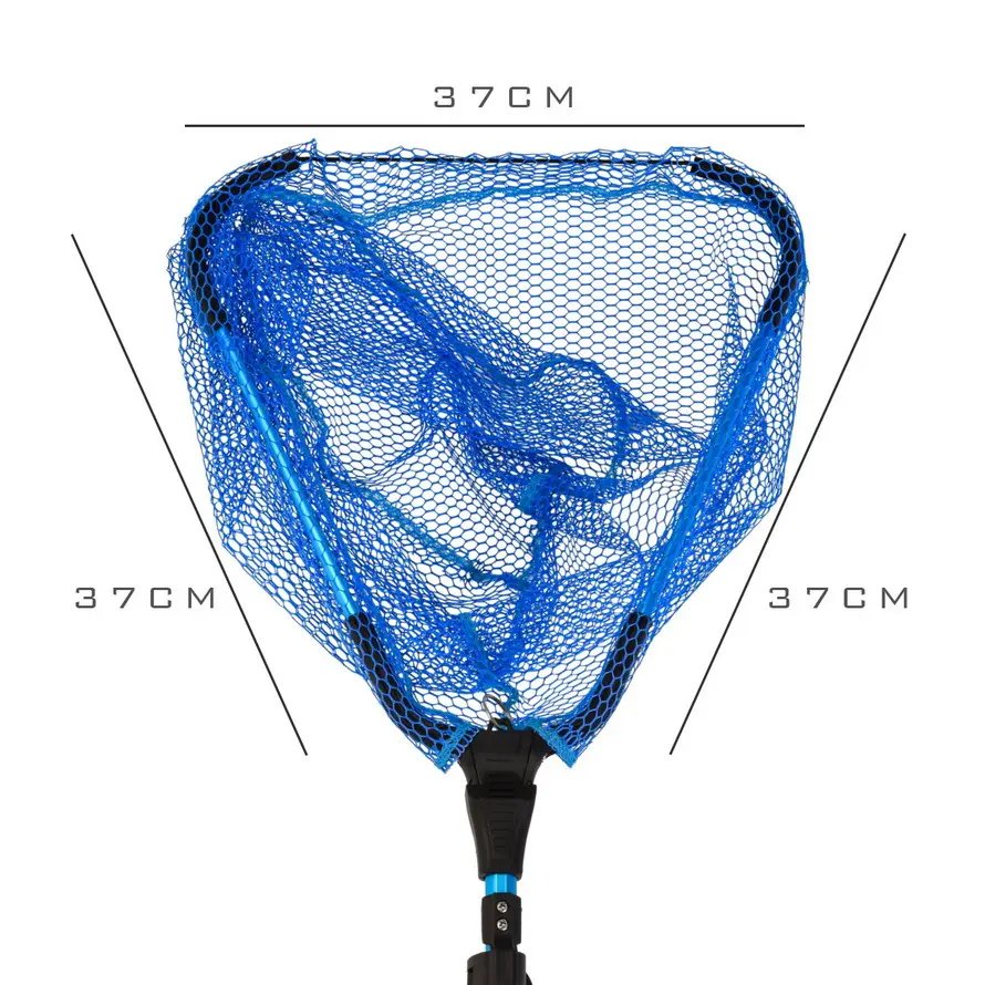 Portable 100cm Telescopic Floating Fish Landing Net Foldable Design Aquaculture Fishing Trap