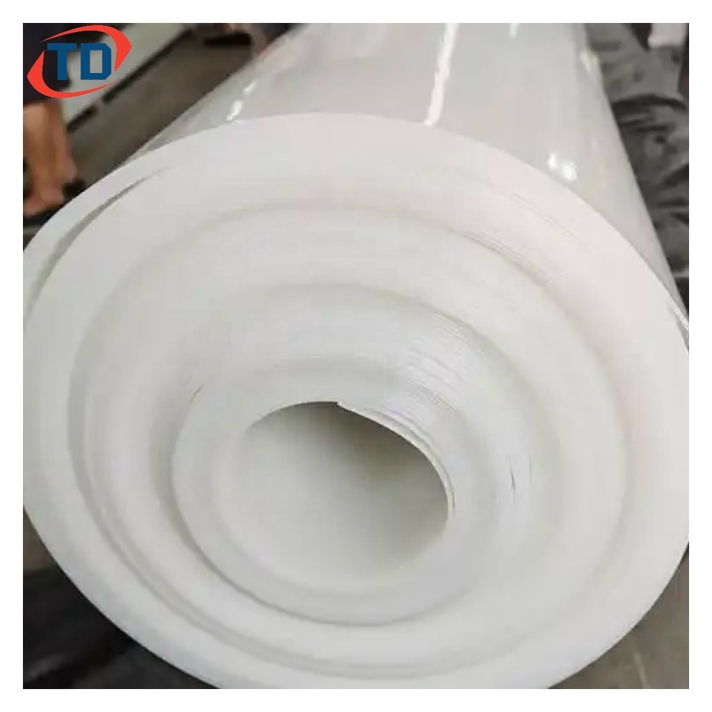 Shrimp Fish Farm Black Whihte Waterproofing Geomembranas Liner 0.5mm 0.75mm 1.5mm for dam HDPE Geomembrane for landfill