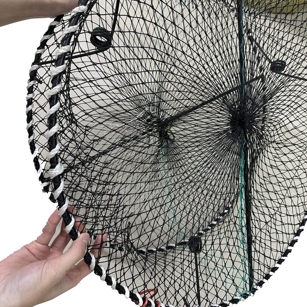 Aquaculture trap, folding fishing device, crab spring cage