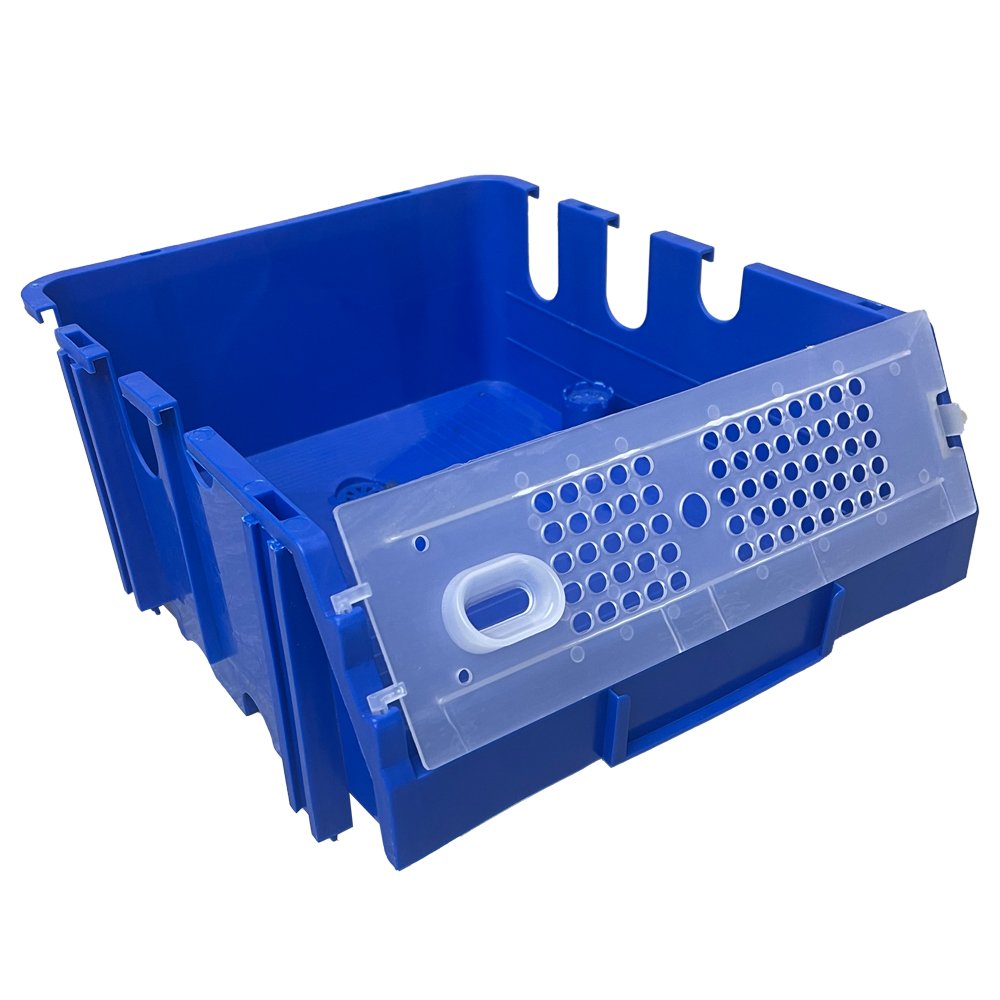 Vertical Mud Crab Box Water Pump Crab Box Farming Aquaculture Fish Farm Fish Cage System Aquaculture Traps 42x34x18cm Rectangle