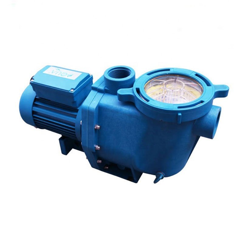 Hot sale new plastic AQUA swimming pool pump stock 1HP 2HP 3HP water pump with filter basket