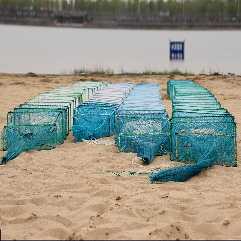 9.5m Dragon bubu with 31 farms Long Fishing trap Shrimp Cage Aquaculture fishing cage