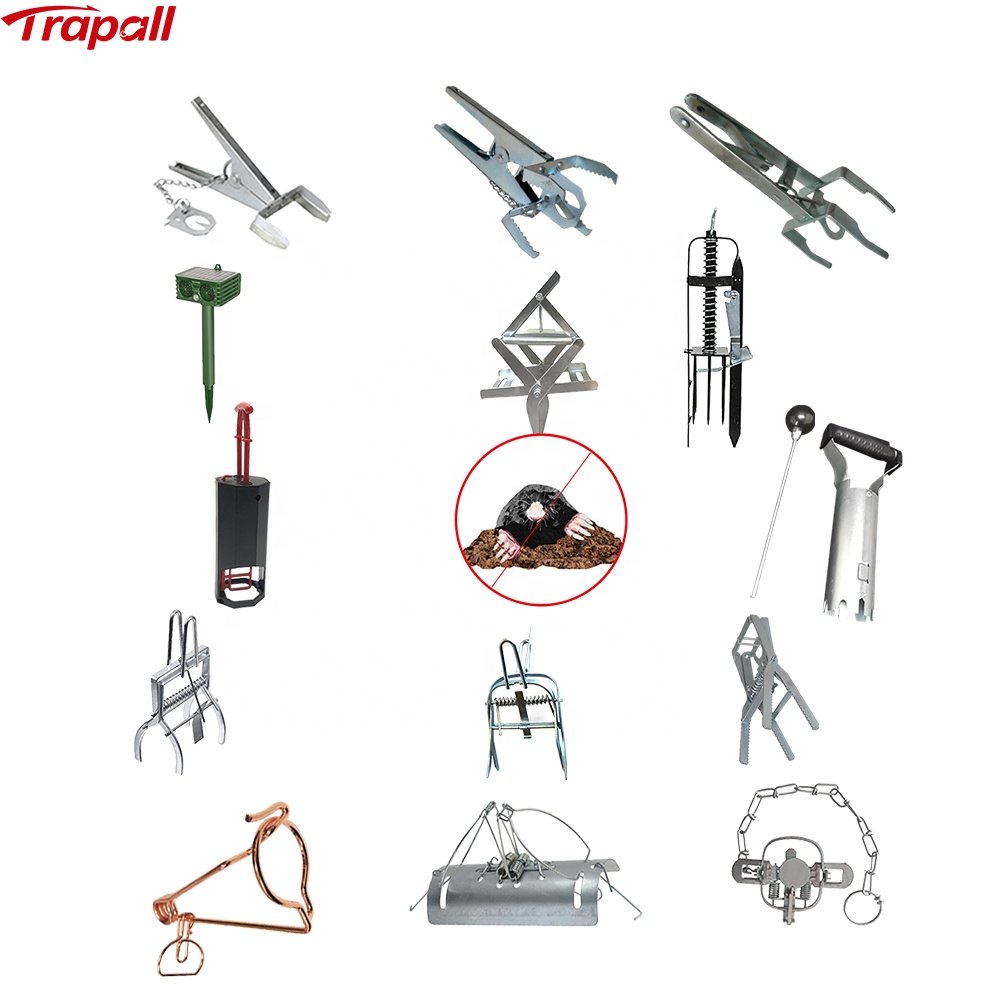 Customized Assorted Opossum Drive Out Gopher Capture Tool Rodent Control Set Mole Trap