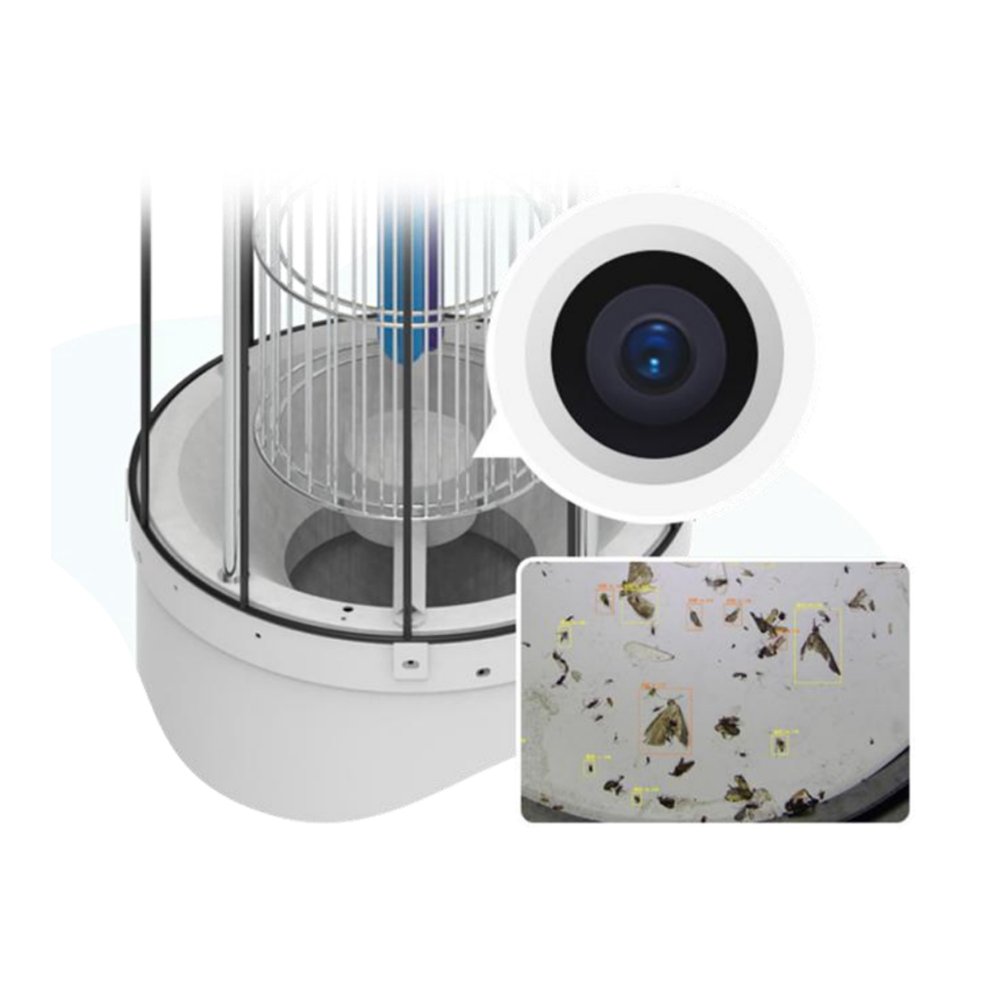 Intelligent agricultural pest detector automatic identification insect body automatic insecticidal lamp