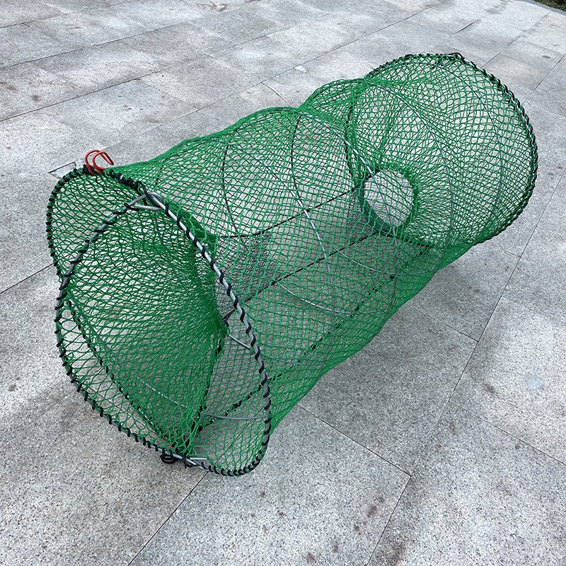 Best quality aquaculture trap 70*140cm Commercial Spring Fishing Trap Lobster Crab Fish Cage Trap