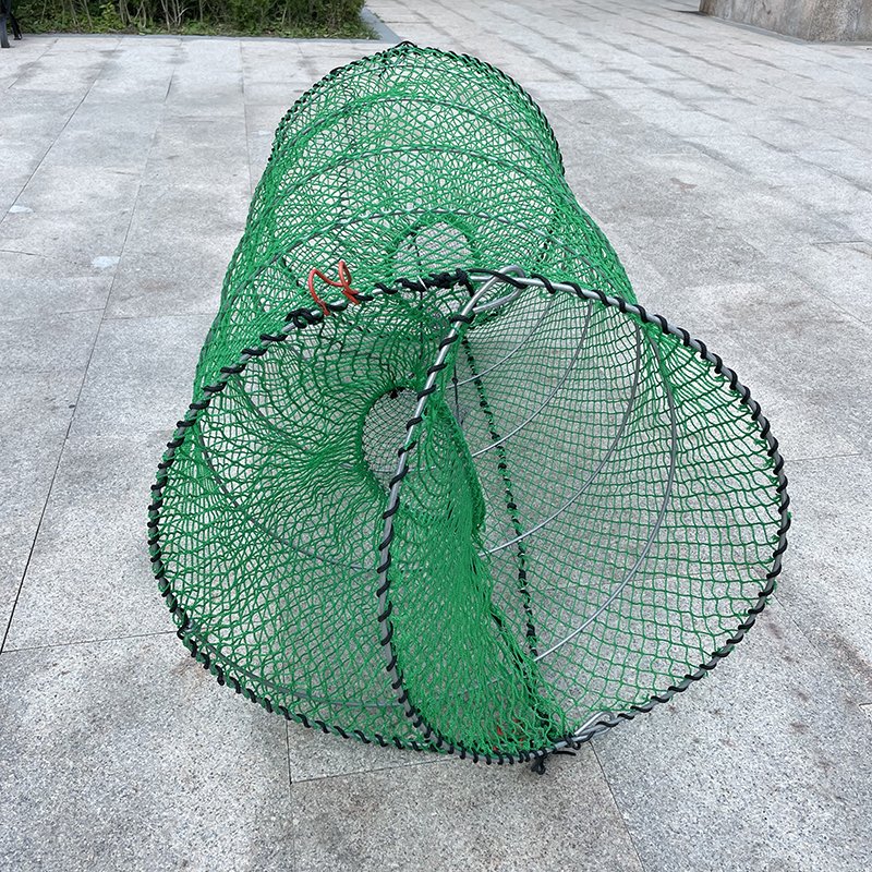 Best quality aquaculture trap 70*140cm Commercial Spring Fishing Trap Lobster Crab Fish Cage Trap