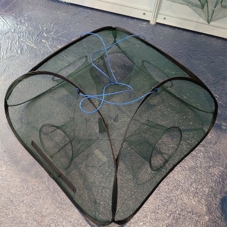 6 holes umbrella fishing pot crab/lobster/fish trap for shrimp octopus