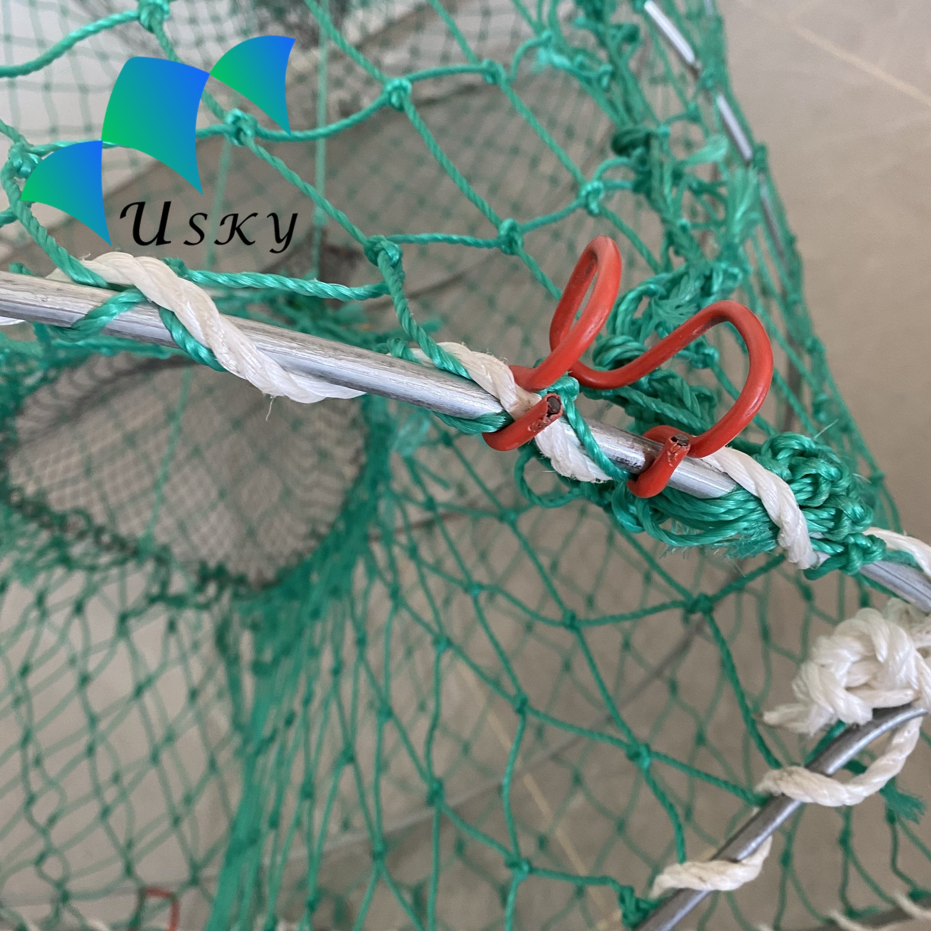 Blue King Big Crab Cage Fishing Trap with Customized Size