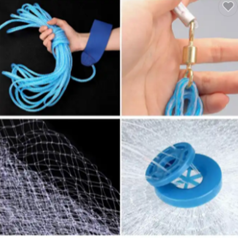 Hot Selling Throw Fishing Net High Quality Aquaculture Chinese Products Large Capacity Lobster/Crab/Fish Convenient fishing net