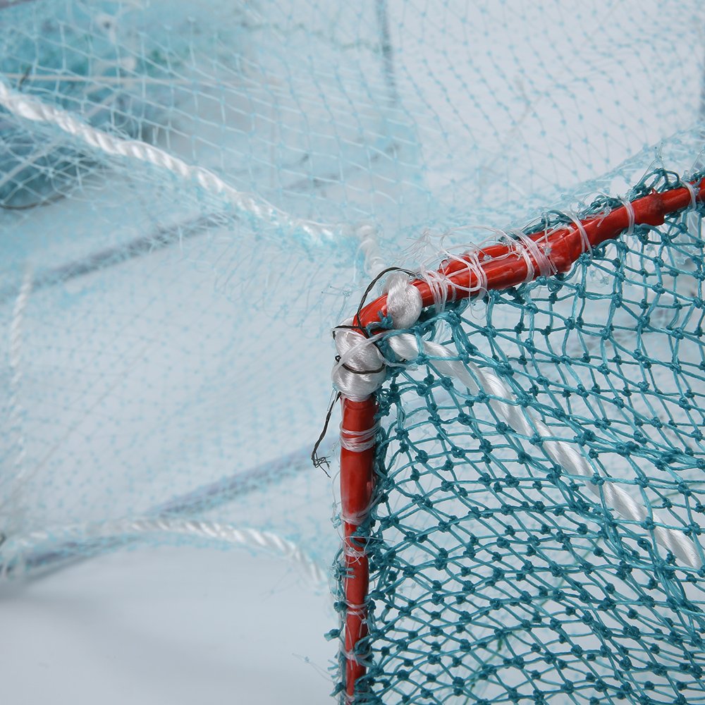 Different Wire Frame Fishing Lobster Traps Cheap Rectangular Foldable Crab Fish Traps Competitive Price 22x35x26