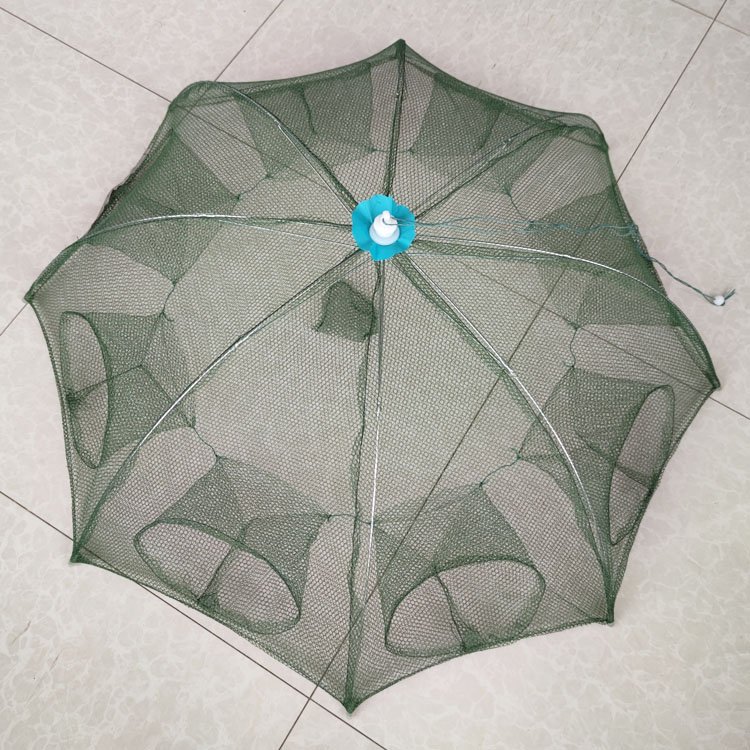 Automatic folding umbrella fish trap shrimp crabs and lobsters