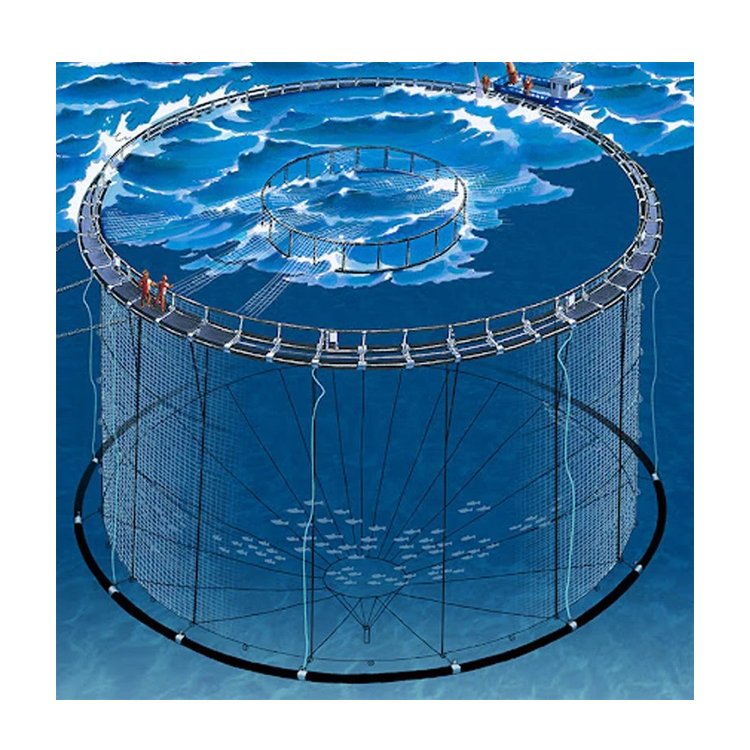 Aquaculture Floating Hdpe Bracket Pipe Fish Farming Pipe Cage Fish Hdpe In Uganda