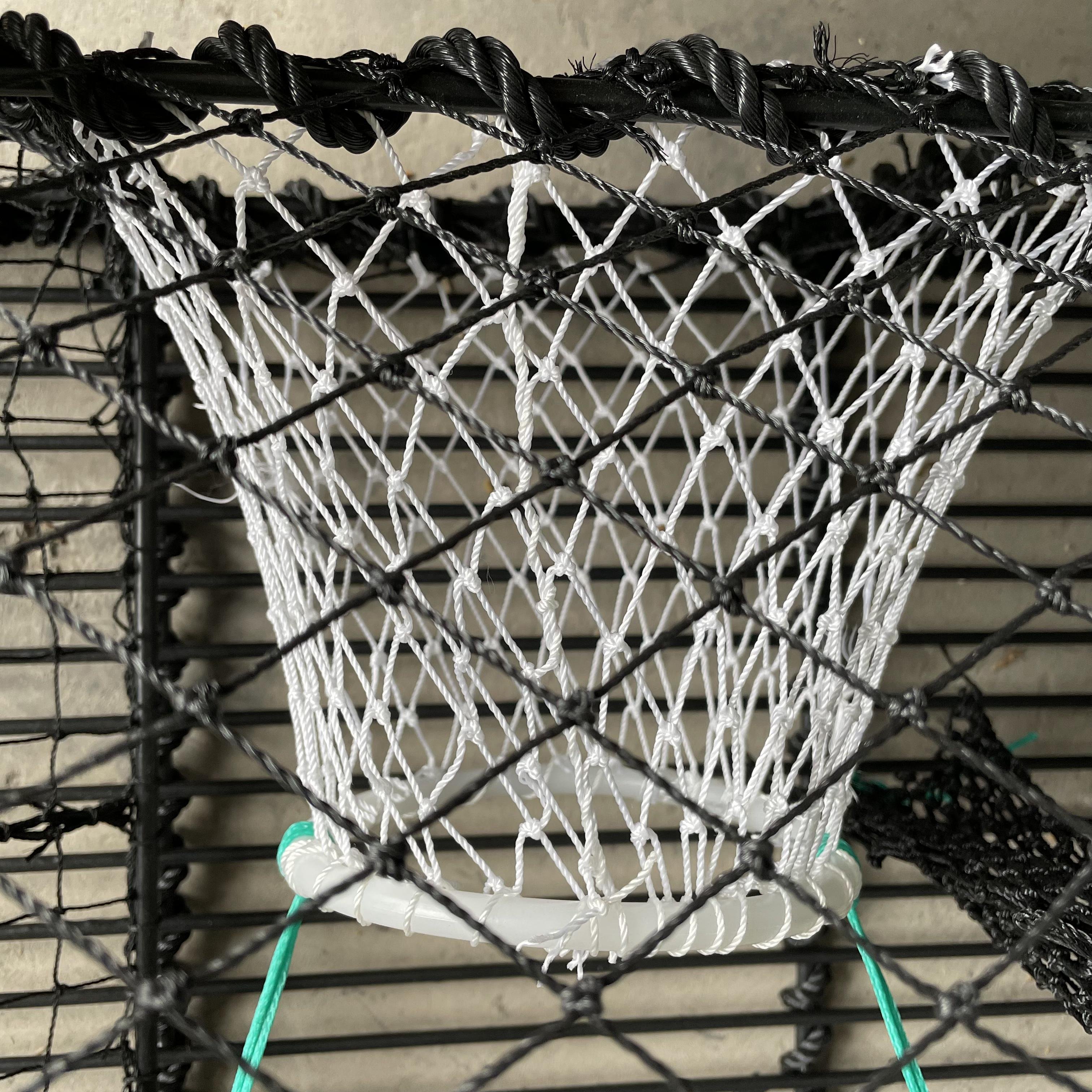 crab/lobster/fish trap pvc-coated steel wire frame crab traps factory wholesale price