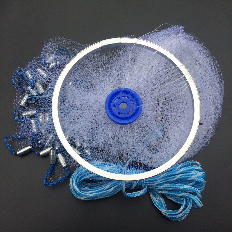 China Fishing Products Throw Hand Fishing Net,Cast Fishing Net,Fish Net with Strong Quality