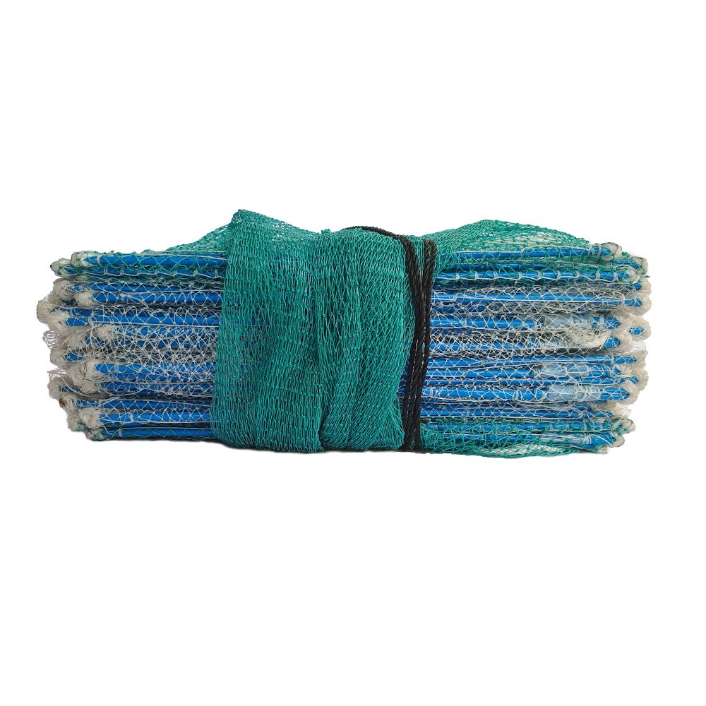 Pipe Wraps Iron Frame Shrimp Farming System Aquaculture Trap Hot Selling Anti-rust PVC Plastic Fishing Net Crayfish Trap - 9.3m