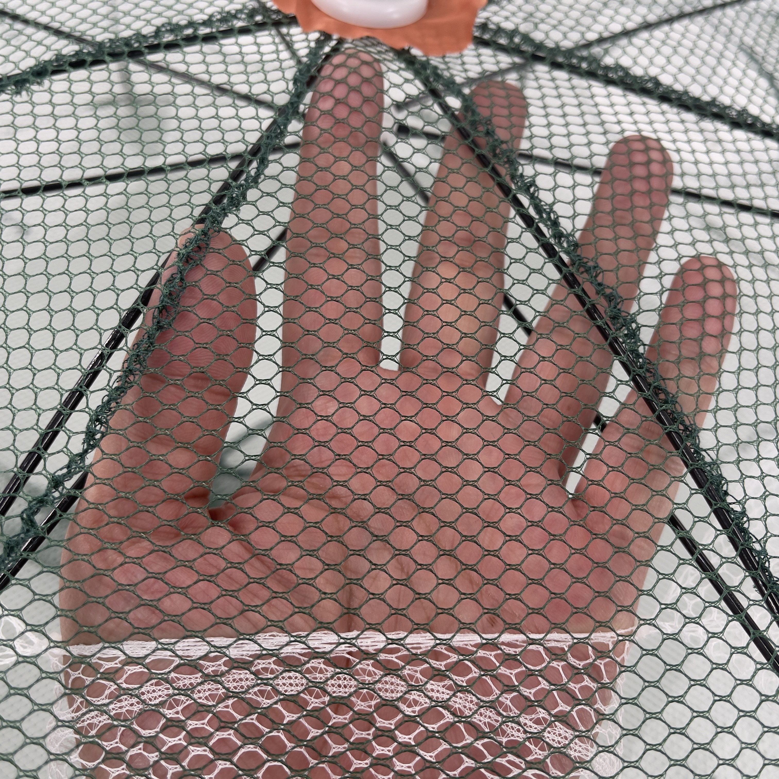 Umbrella Fishing Trap 16-24 Holes Aquaculture Shrimp Trap Pulling Square Fishing Pot