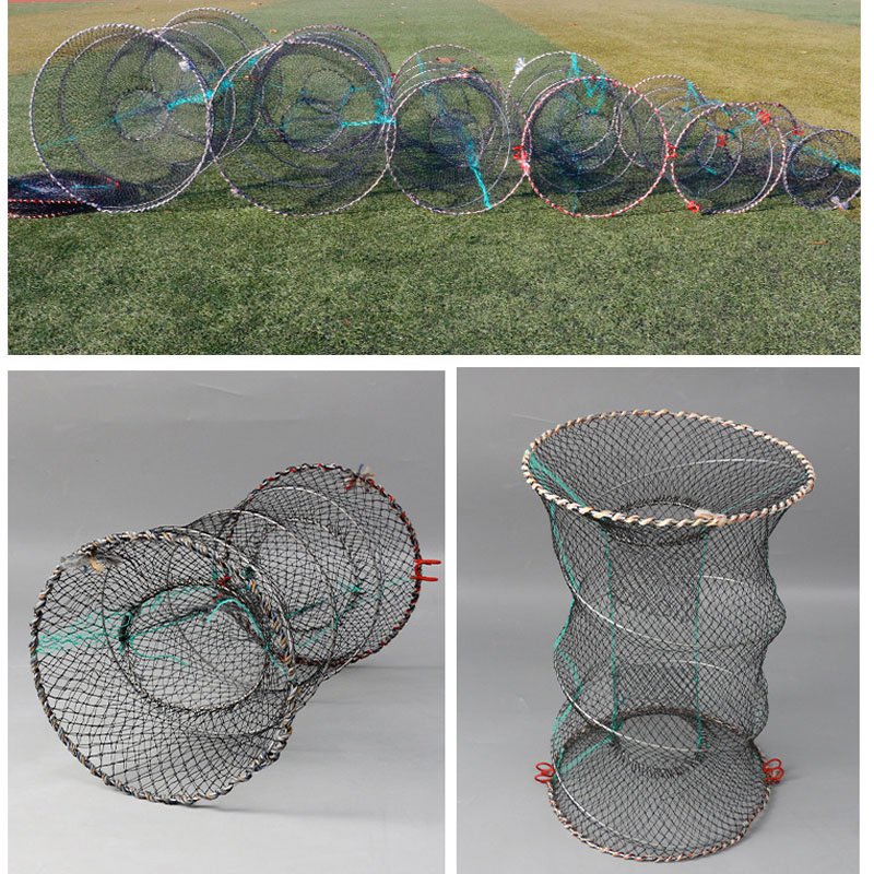 Wholesale Aquaculture Trap for Catching Shrimp Lobster Minow Fish Cages Fishing Net