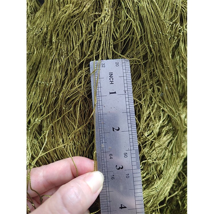 Hot Sale Kenya Mombasa Market 52MD 90M Explosion Polyester Multifilament Fish Bait-net Fishing Net Grid Luminous Beads Tackles