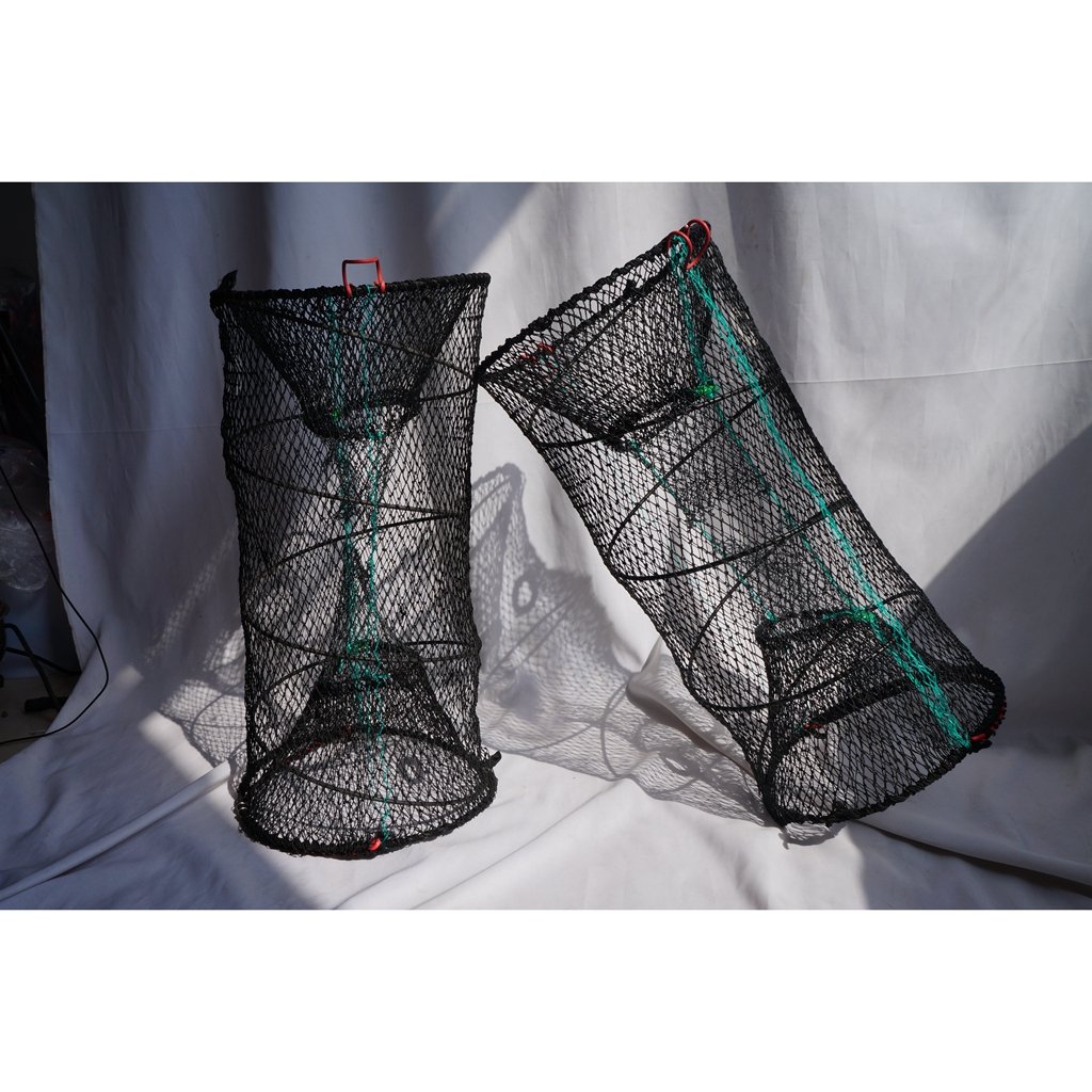 Customized 380D/12Ply Portable Fishing Trap HDPE Fishing Net Lobster Cage
