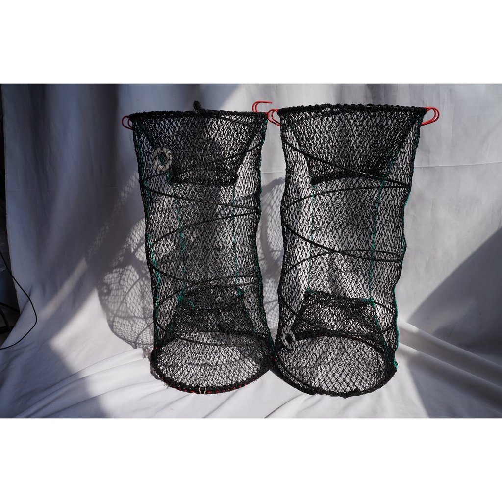 Customized 380D/12Ply Portable Fishing Trap HDPE Fishing Net Lobster Cage