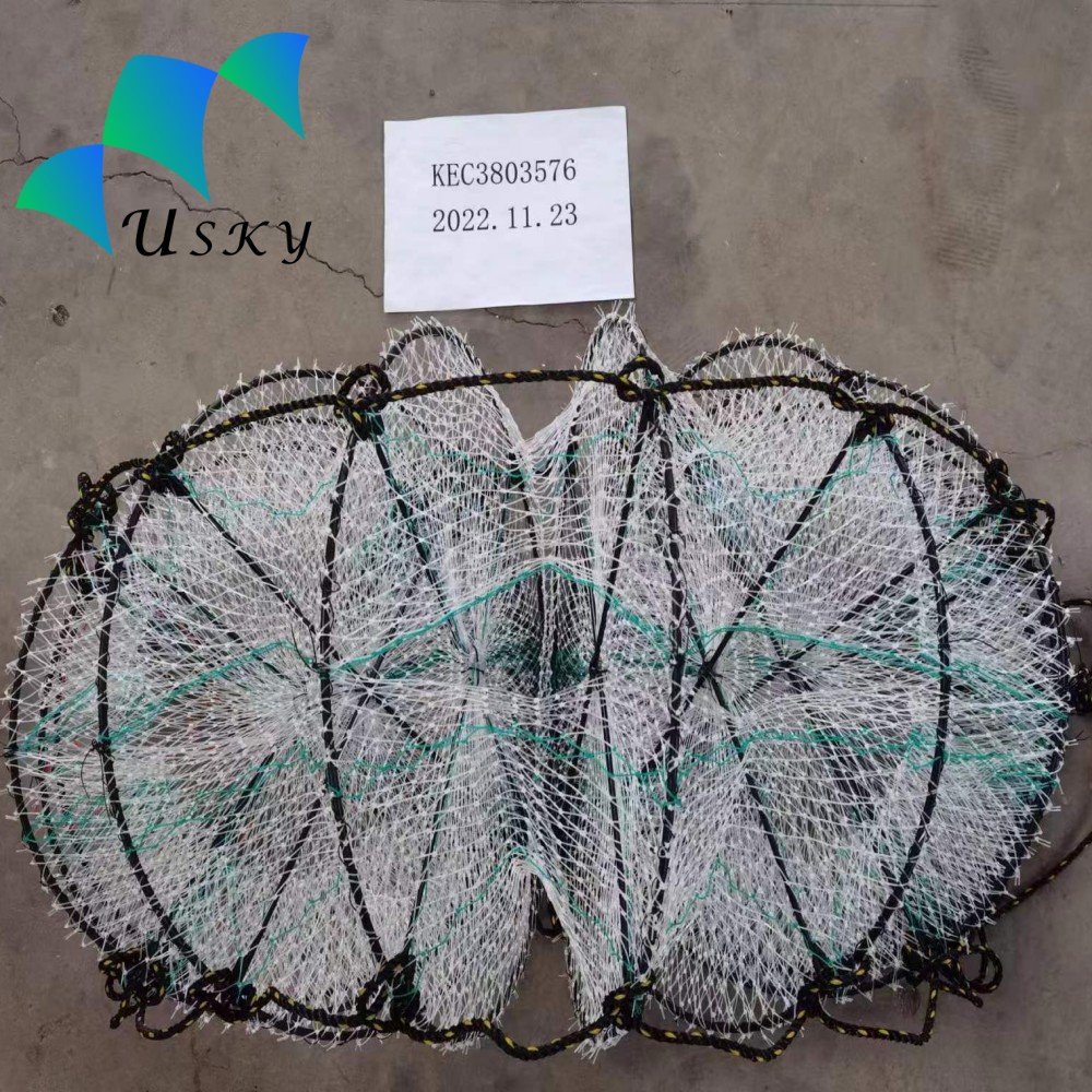 10-20 layers 15 cm distance 50 cm diameter long lines cylindrical mesh scallop oyster lantern nets cage with zipper