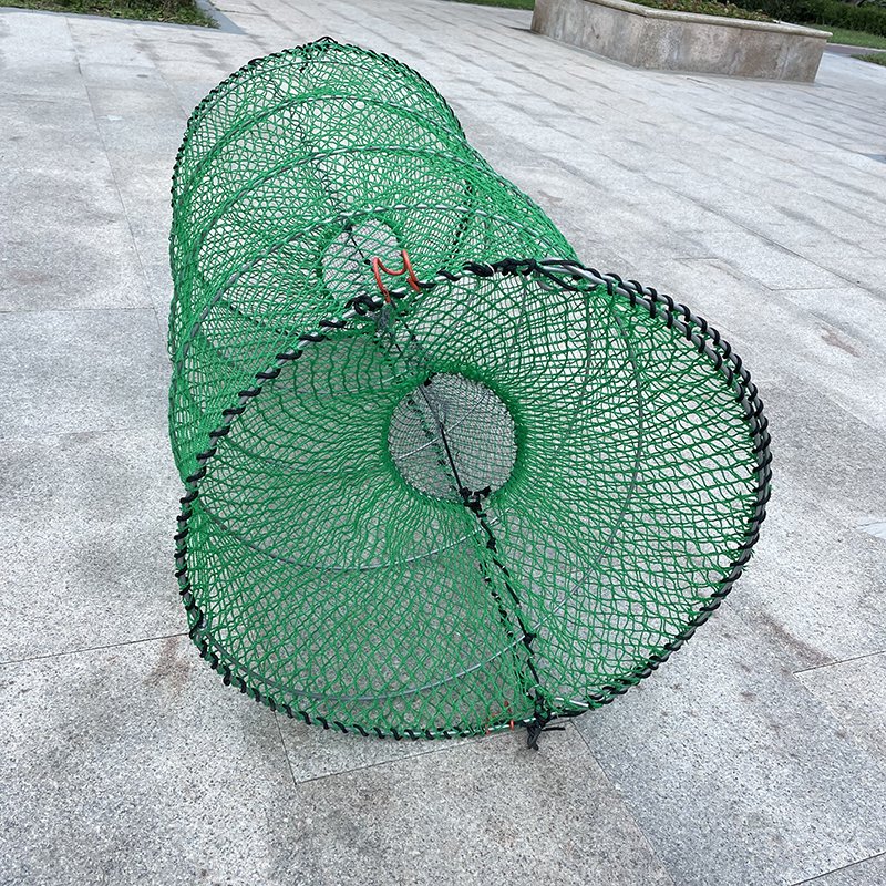 Folding Large Size Bubu Bamboo Fish Cod Trap Big Mesh