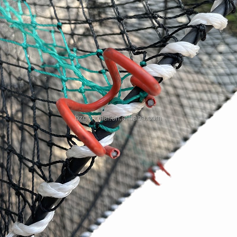 Hot sale fishing traps 45*80cm/50*80cm Spring cage stone fish trap crab pot lobster bait pot