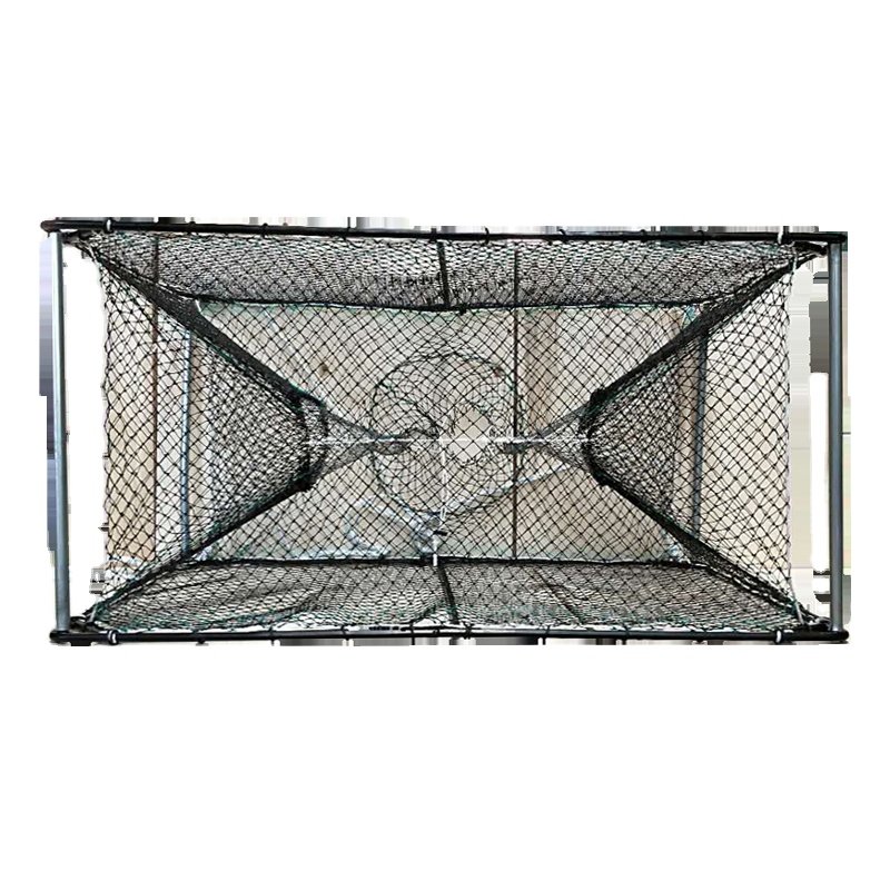 Professional Stainless Steel Framed Fishing Traps Crab Cages for Fish Farming