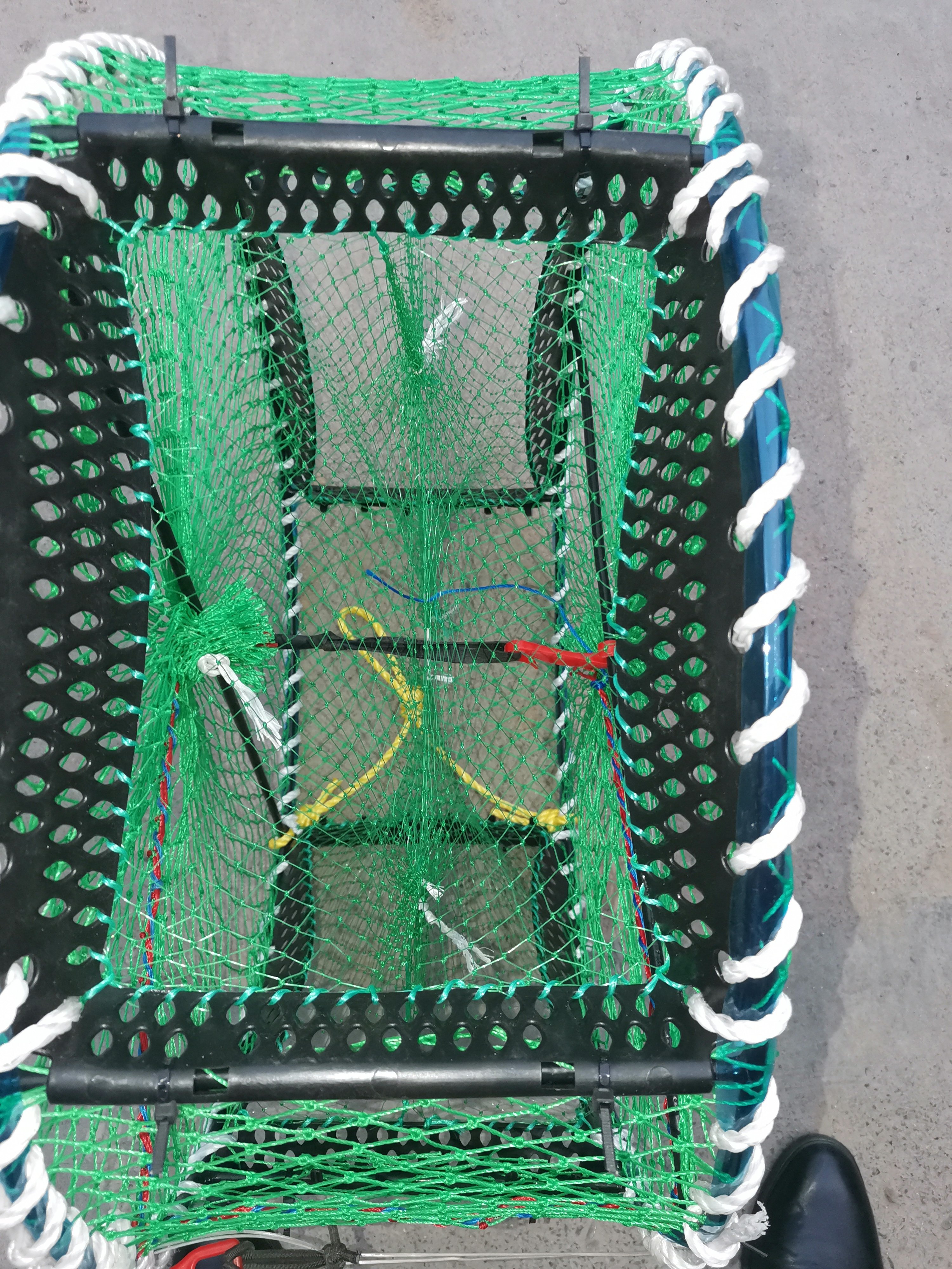 Crab Trap with Accessory Kit-Bait Crab Stone Crab Minnow Fish Lobster octopus Trap