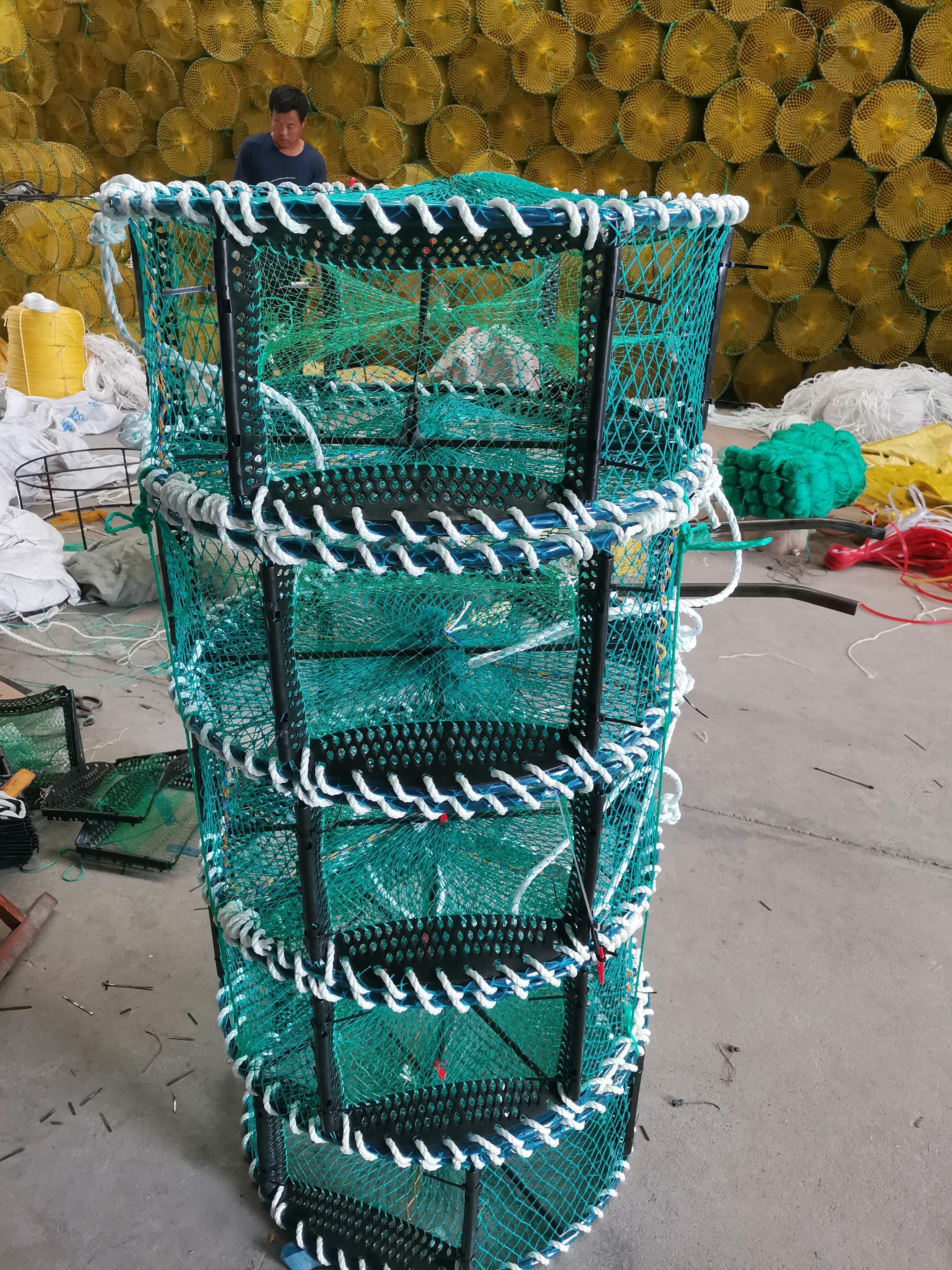 Crab Trap with Accessory Kit-Bait Crab Stone Crab Minnow Fish Lobster octopus Trap