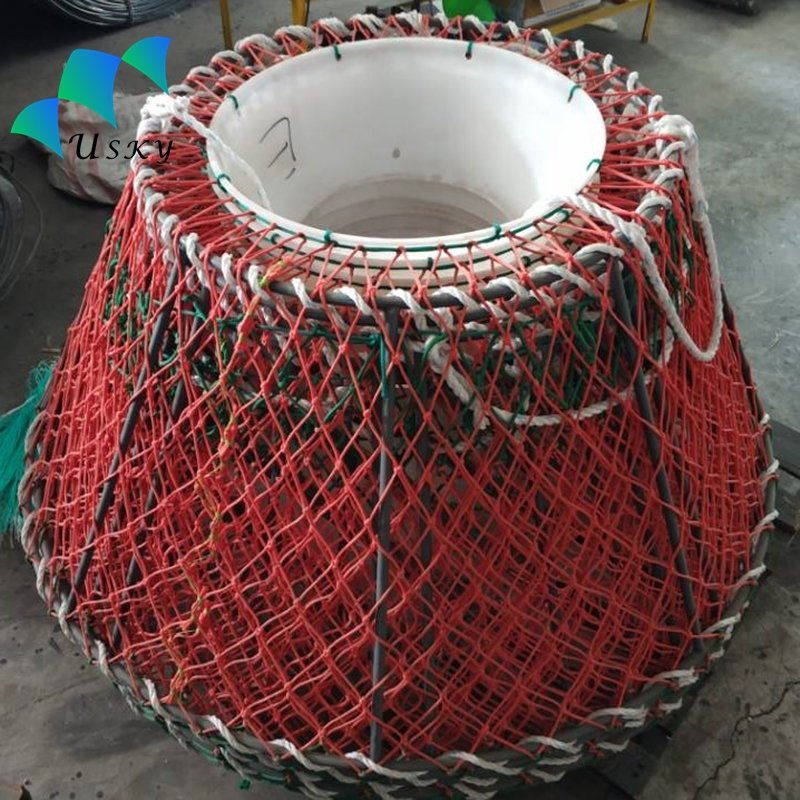 spring opening crab nets, live king crab, fishing trap