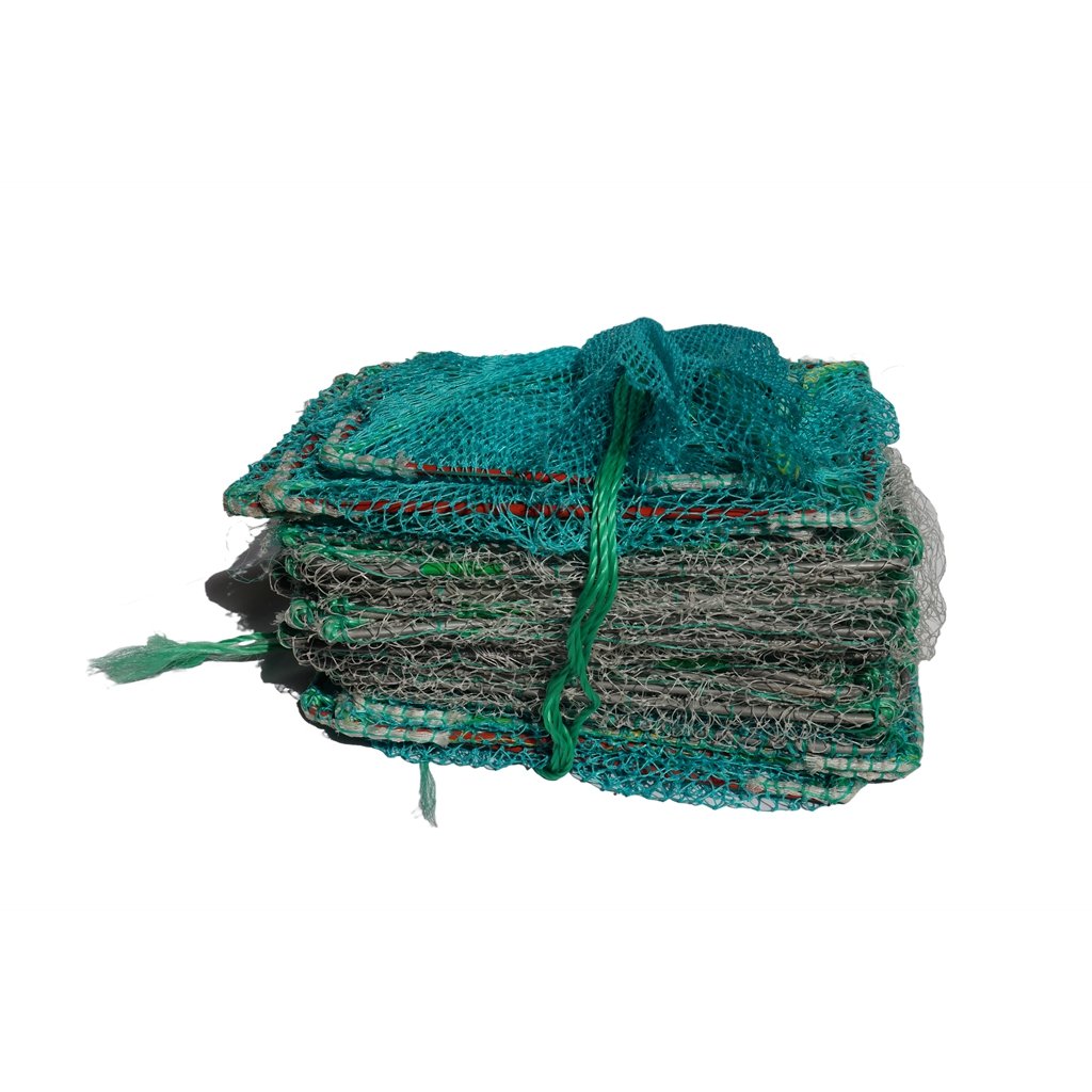 Portable 380D/12Ply Long Fishing Trap Great Wall Trap For Lobster Shrimp Crab Catch