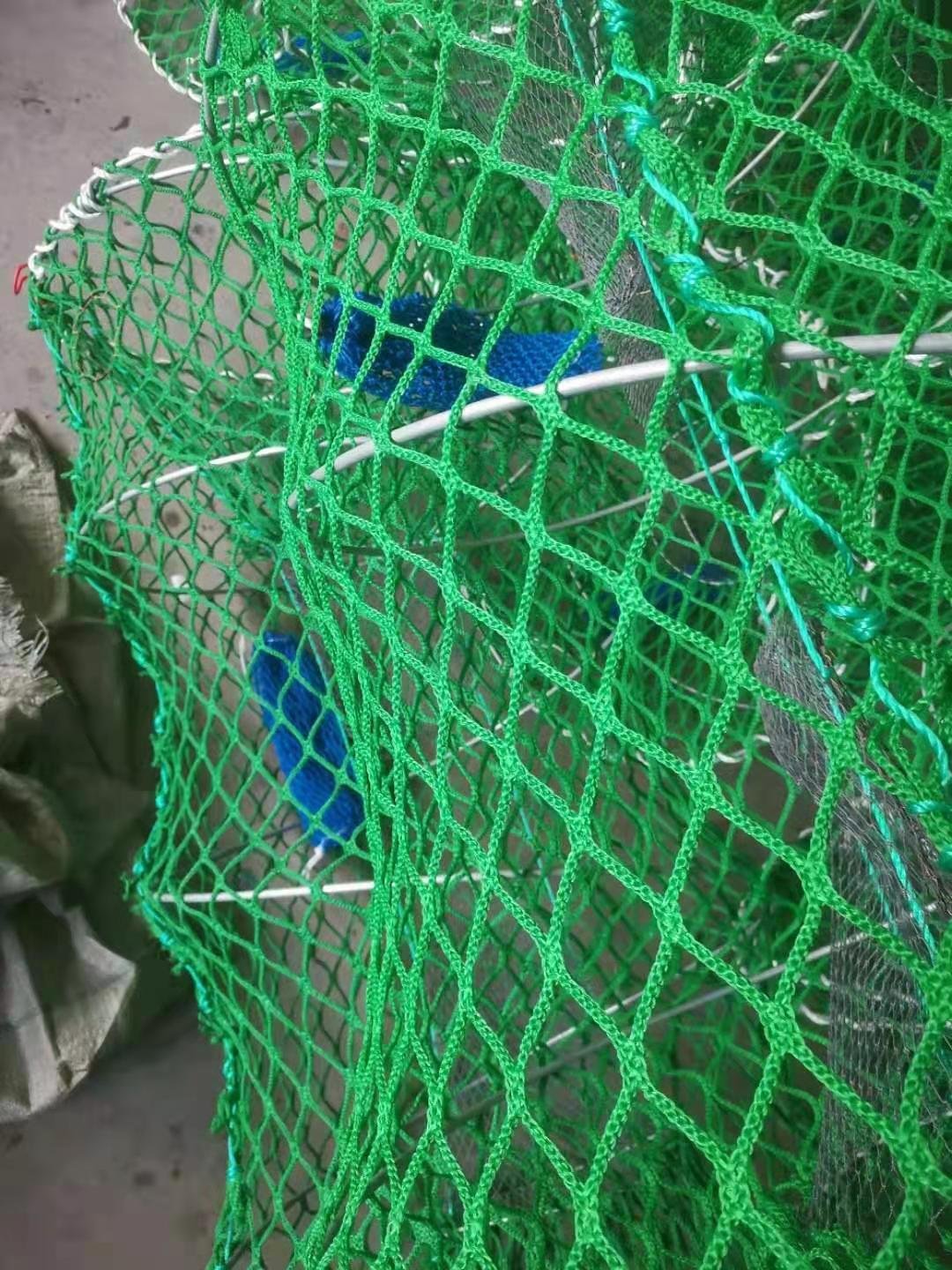 USA Alaska fishery company commercial fisheries boat use Heavy duty collapsible spring coil trap spring slinky pots spiral pot