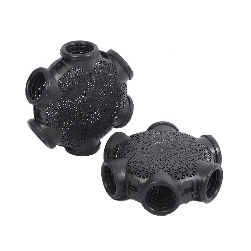 Recommended easy to carry and install plastic 6-hole outdoor river and lake fish and shrimp trap