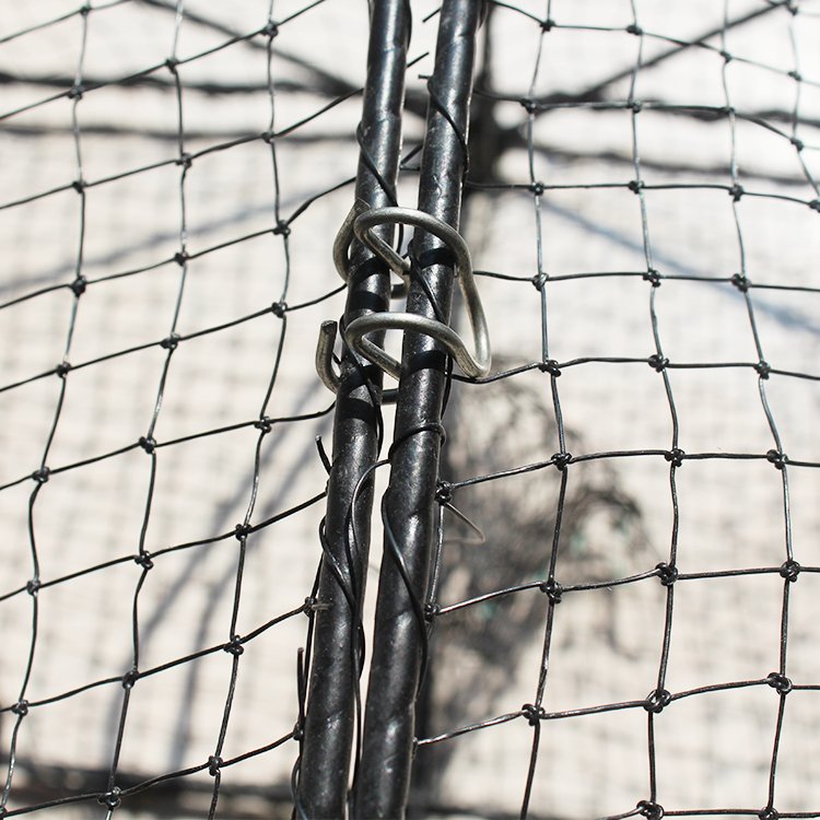 Crab Lobster Shrimp Square Cage Nylon Knotless Net Trap Portable Folded Trap Pot