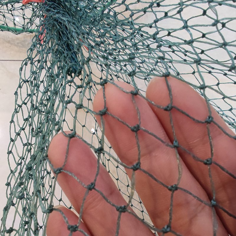 Hot Sale Fish Trap Solid and Strong Quality Long Foldable Fishing Net Bait Trap Fish Crawfish Shrimp Trap