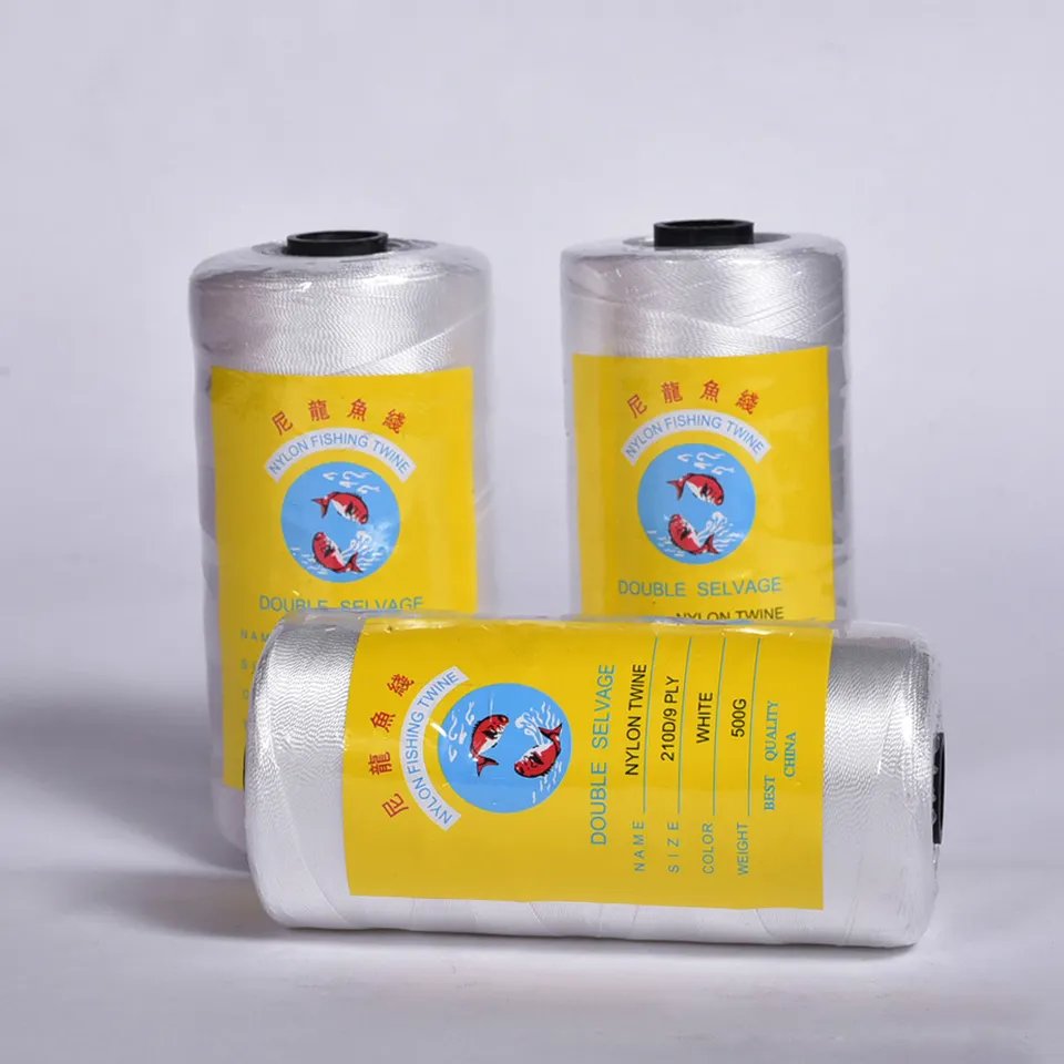 High Quality Wholesale Aquaculture Equipment Fishing Rope Nylon Spools PE PP Woven Bag Fishing Nets Monofilament High Strength