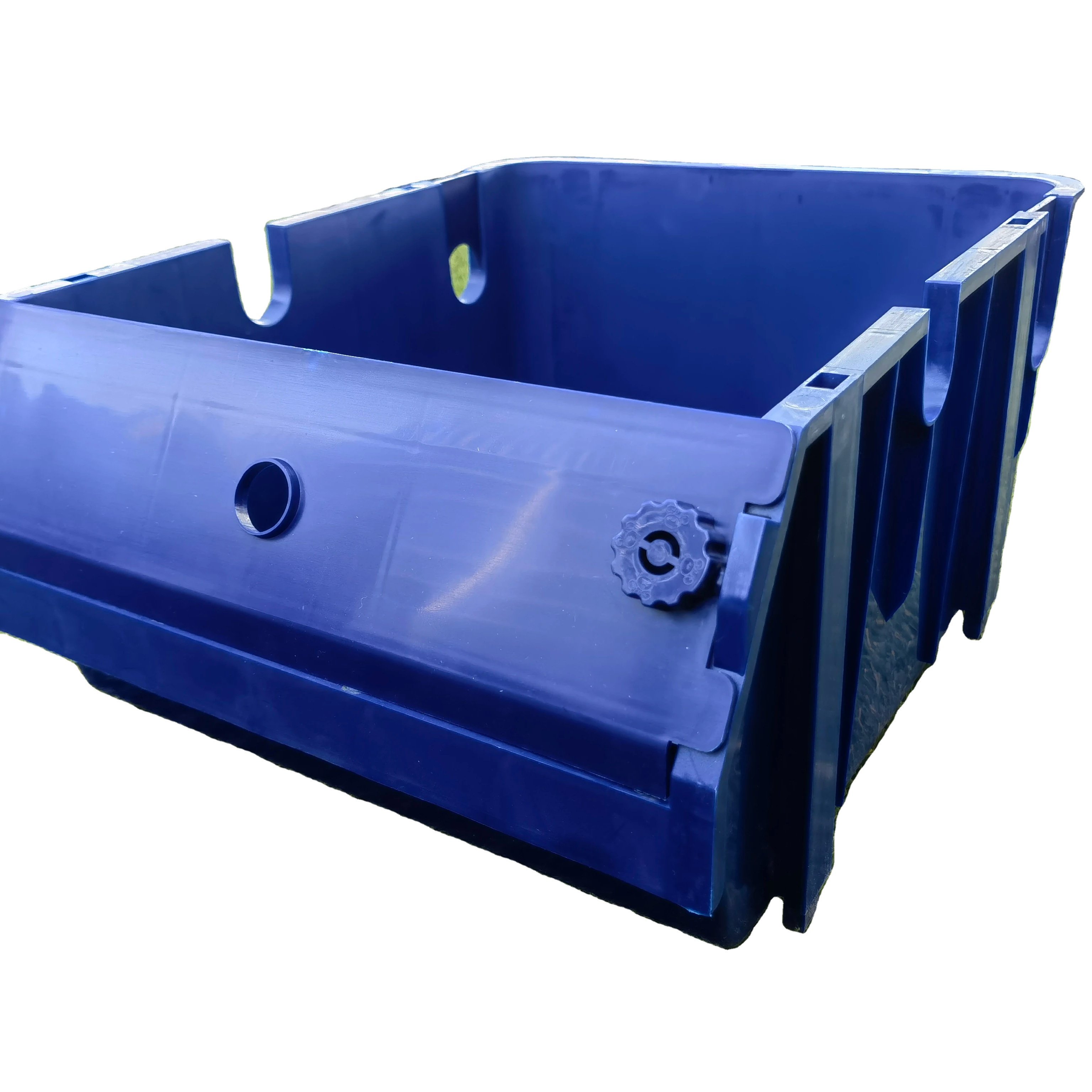 RAS Aquaculture Commercial Vertical Stackable Box Crab House System Mud Farm Crab Box Fattening Breeding Crab House