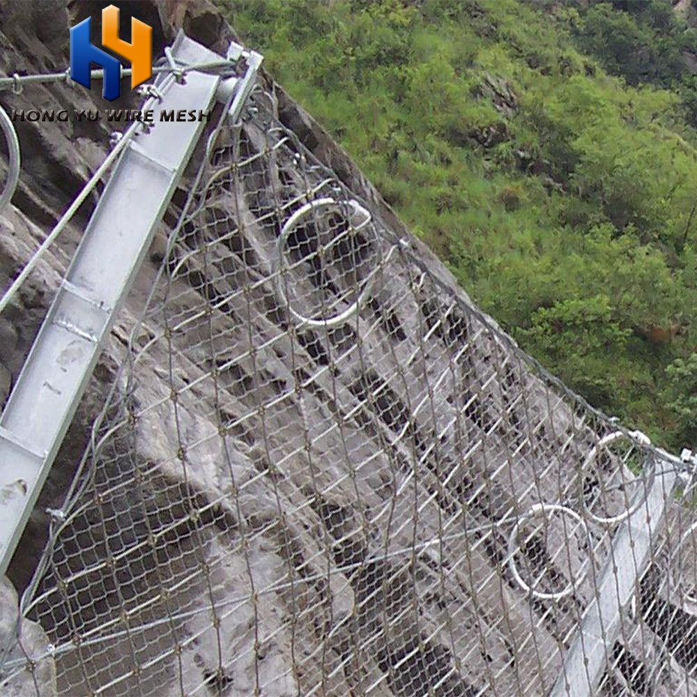 High Quality SNS Flexible Rockfall Netting System In Fishing Net From China Supplier
