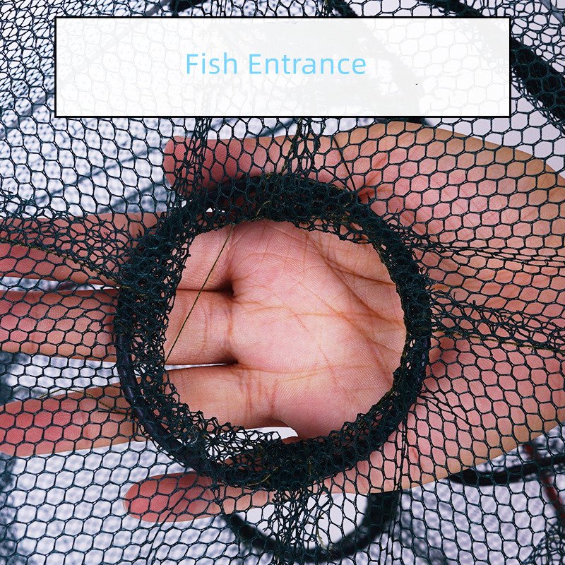Small Folded Automatic Durable Fishing Casting Nets Aquaculture lobster crab trap