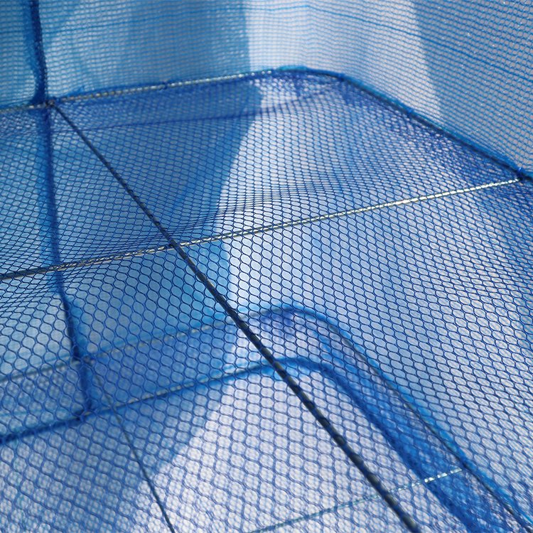 Outdoor supplies woven hanging baskets folding fish drying net for drying fish and vegetables