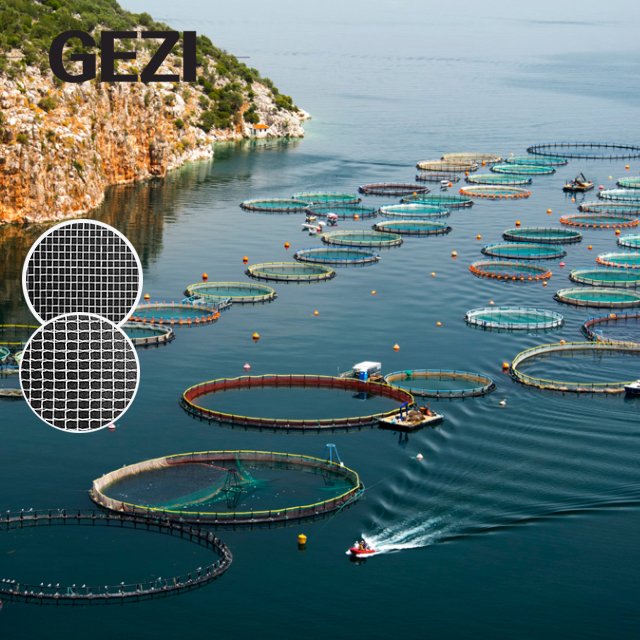 farming fishing net monofilament nylon fish cage in aquaculture traps shrimp lobster crab aquarium netting