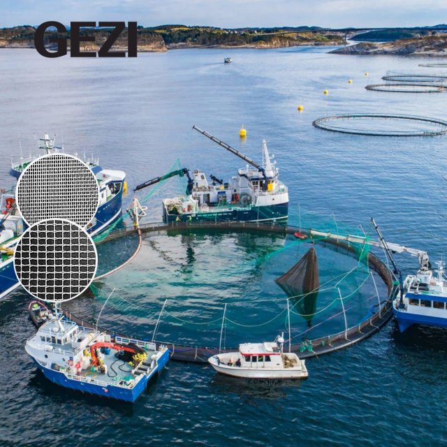 farming fishing net monofilament nylon fish cage in aquaculture traps shrimp lobster crab aquarium netting