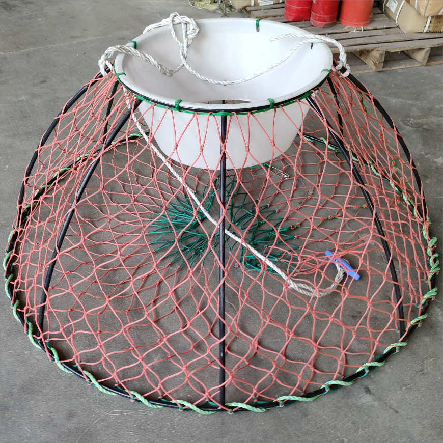 1.3m 1.4m 1.5m Trampas Para Centolla Black Green mesh scab trap